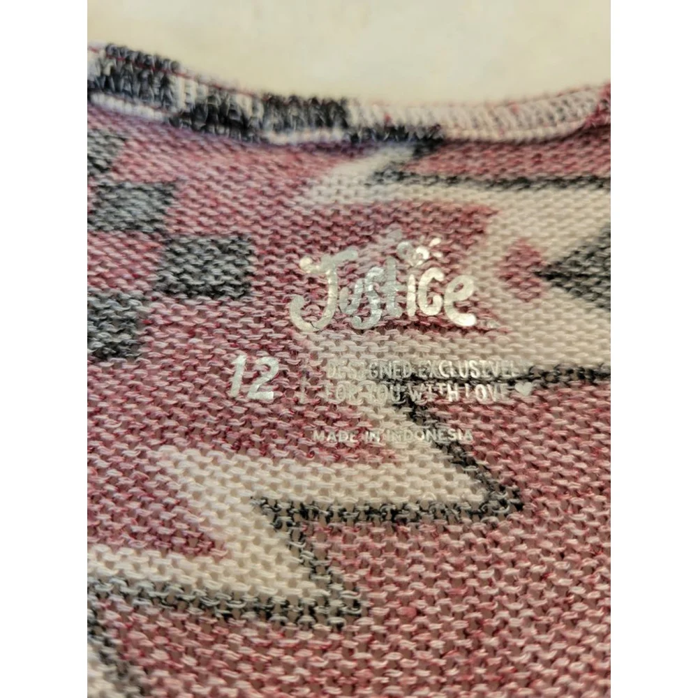 Justice aztec print